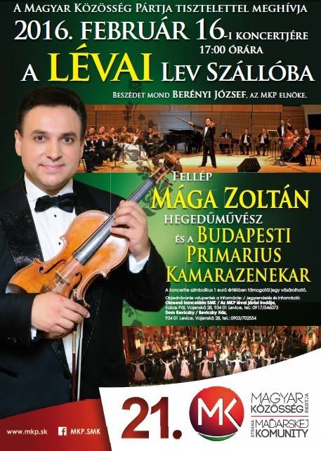 Mága Zoltán koncertje Léván