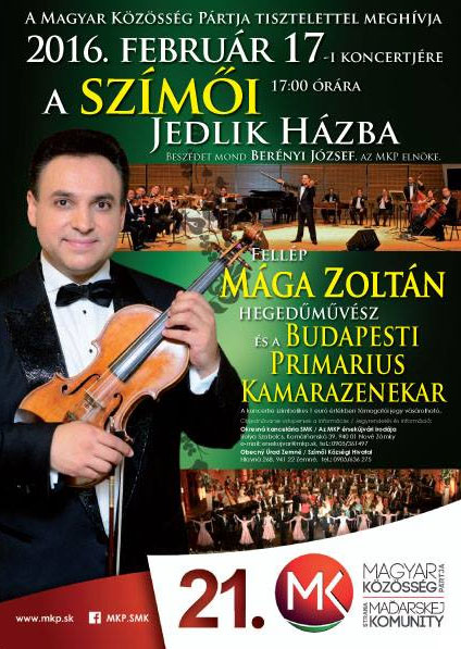 Mága Zoltán koncertje, Szímő