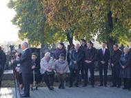 A kitelepítettekre emlékeztek Diószegen