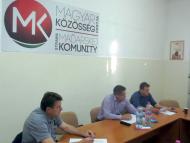 A Komáromi Járási Elnökség ülése