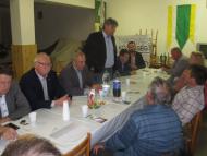 A megyei képviselőjelöltek kampánykörútja