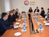 Szijjártó Péter külgazdasági és külügyminiszterrel az MKP pozsonyi székházában