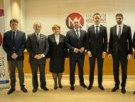 Szijjártó Péter külgazdasági és külügyminiszterrel az MKP pozsonyi székházában