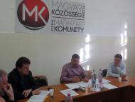 A Komáromi Járási Elnökség ülése