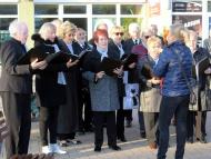 A párkányiak a kopjafánál emlékeztek a szabadságharc mártírjaira