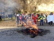 Farsangi felvonulás Helembán