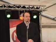 Fergeteges kampányrendezvény Királyhelmecen