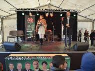 Fergeteges kampányrendezvény Királyhelmecen