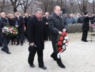 Emlékezés a pozsonyi Petőfi-szobornál