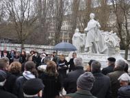 Emlékezés a pozsonyi Petőfi-szobornál
