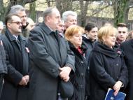 Emlékezés a pozsonyi Petőfi-szobornál