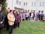 Az 1848/49-es forradalom és szabadságharc tiszteletére rendezett ünnepség Perbetén