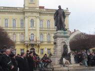 Komáromi megemlékezés az 1848/49-es forradalom és szabadságharcról