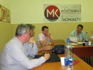 A Komáromi Járási Elnökség ülése