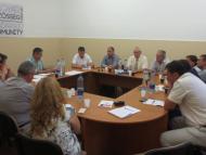 A Komáromi Járási Elnökség ülése