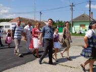 Népviseleti találkozót rendeztek Bényben