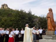 Szent István vigyázó tekintete már Ajnácskőt is őrzi