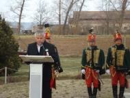 Március 15-ei megemlékezés Marcelházán