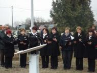 Március 15-ei megemlékezés Marcelházán