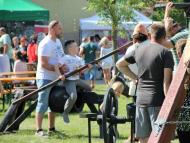 Falunapi lángos sütés Szilason