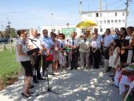 Szobrot avattak Stampay János tiszteletére Köbölkúton