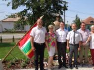 Szobrot avattak Stampay János tiszteletére Köbölkúton