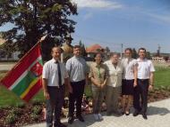 Szobrot avattak Stampay János tiszteletére Köbölkúton