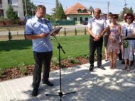 Szobrot avattak Stampay János tiszteletére Köbölkúton