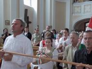 Államalapító királyunkra, Szent Istvánra emlékeztek Köbölkúton