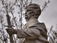 Március 15-én, a pozsonyi Petőfi-szobornál