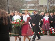 A szabadságharc hőseire emlékeztek Dunaszerdahelyen