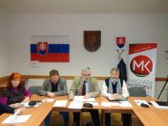 Évzáró taggyűlés Szőgyénben, Zsitvabesenyőn és Baracskán