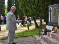 Emlékezés Csatán a világháborúk áldozataira