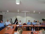 Kihelyezett bizottsági ülés Párkányban