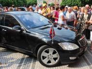 Szlovákia köztársasági elnöke a Komáromi járásban