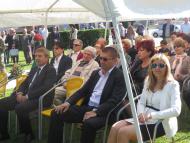 Dunaszerdahelyen a Mártír-emlékműnél emlékeztek