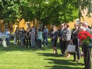 Dunaszerdahelyen a Mártír-emlékműnél emlékeztek