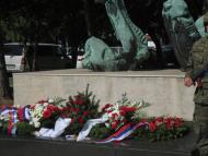 Dunaszerdahelyen a Mártír-emlékműnél emlékeztek