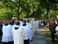 300. jubileumi búcsú Bacsfa-Szentantalon