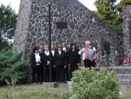 A II. világháború befejeződésének 70. évfordulójára emlékeztek Nagycétényben