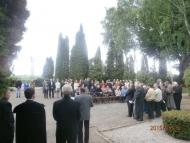 Fejet hajtunk a háború áldozatainak emléke előtt Szepsiben