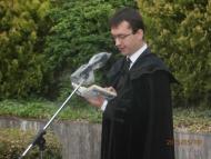 Fejet hajtunk a háború áldozatainak emléke előtt Szepsiben