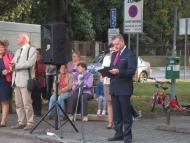 Szent István államalapítóra emlékeztek Dunaszerdahelyen