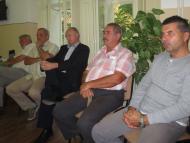 A járási elnökség és a helyi szervezetek elnökeinek találkozója Komáromban