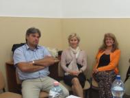 A járási elnökség és a helyi szervezetek elnökeinek találkozója Komáromban