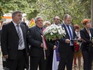 A második világháború hősi halottaira emlékeztek Udvardon