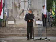 A második világháború hősi halottaira emlékeztek Udvardon