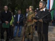 A második világháború hősi halottaira emlékeztek Udvardon