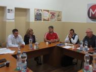 A Komáromi Járási Elnökség ülése