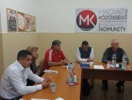 A Komáromi Járási Elnökség ülése